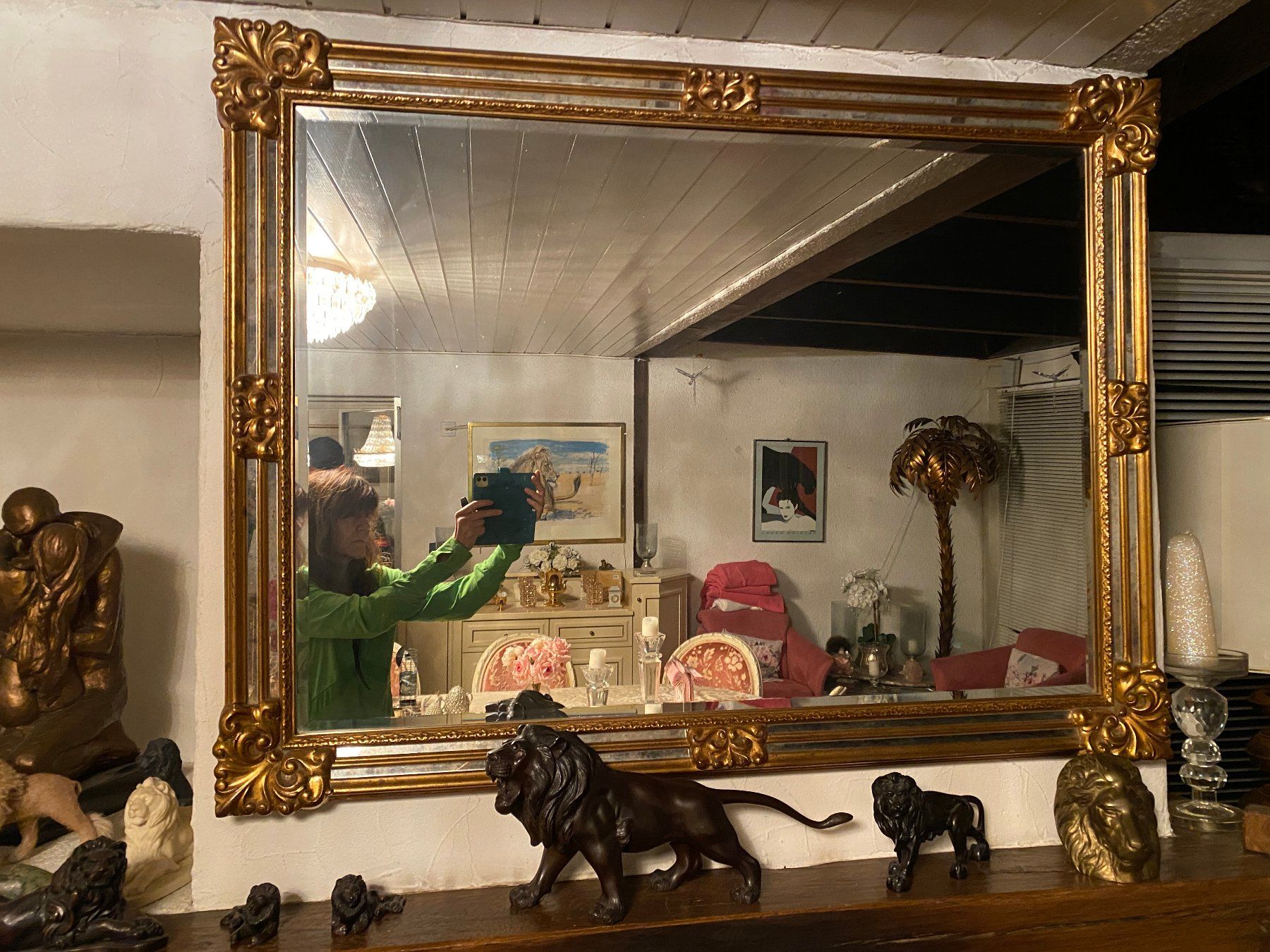 Spiegel: Wandspiegel mit Goldrahmen, Barock – Gebraucht aus Wettswil von ann_hd9g