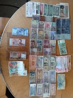 Sammlung Banknoten, verschiedene Länder