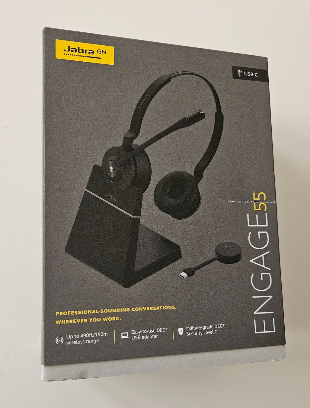 Jabra Kopfhörer: Jabra Engage 55 SE Stereo USB-C – Neu und originalverpackt aus Lausanne von FamilleCool 1