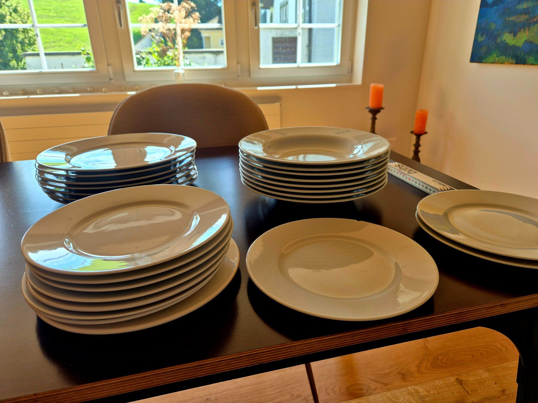 Ikea Set di piatti: weisses Geschirr – Usato da Niederteufen venduto da Desiree87 1