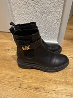 Michael Kors Stiefeletten schwarz mit Logo guter Zustand