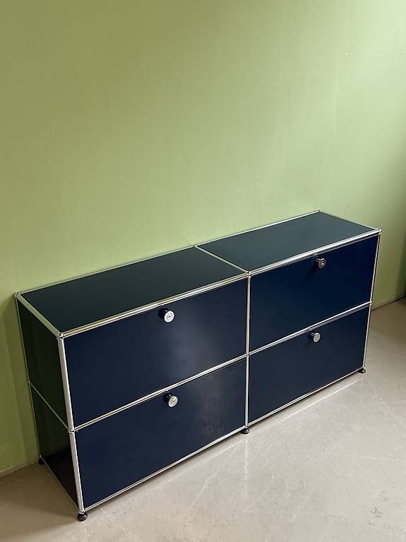 Cassettiere: USM Haller Sideboard. Stahlblau – Usato da Glattbrugg venduto da q-aderdesign 1
