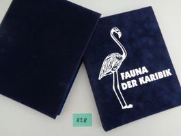 6 Münzbriefe im Album -Fauna der Karibik