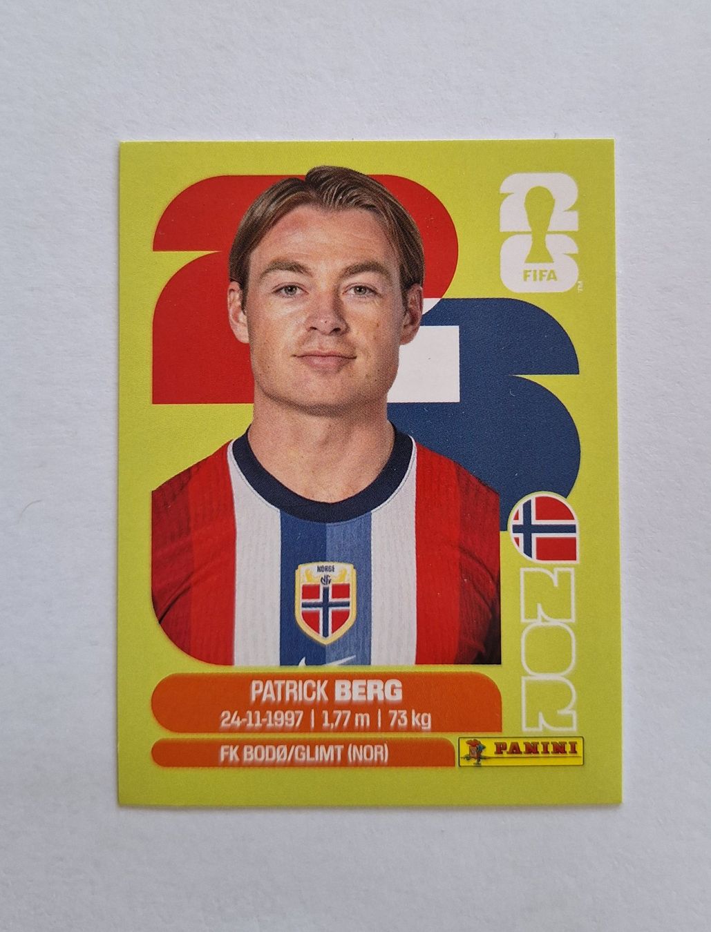 Panini Carte collezionabili: Panini Patrick Berg NOR 14 – Nuovo (secondo la descrizione) da Romanens venduto da Crocette