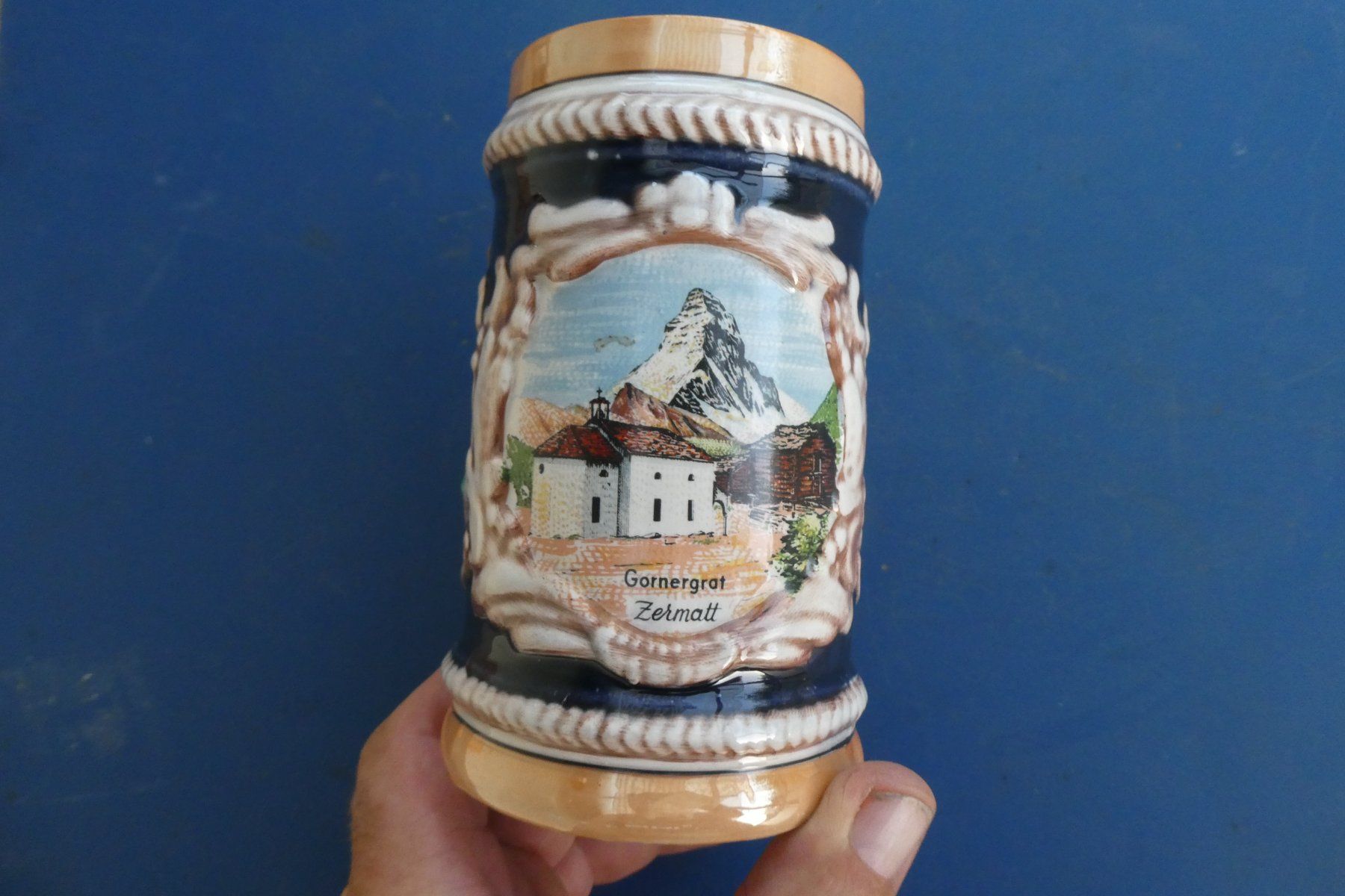 Cartes postales: chop de bière cervin – D'occasion à Fontaines NE par monloisir 1