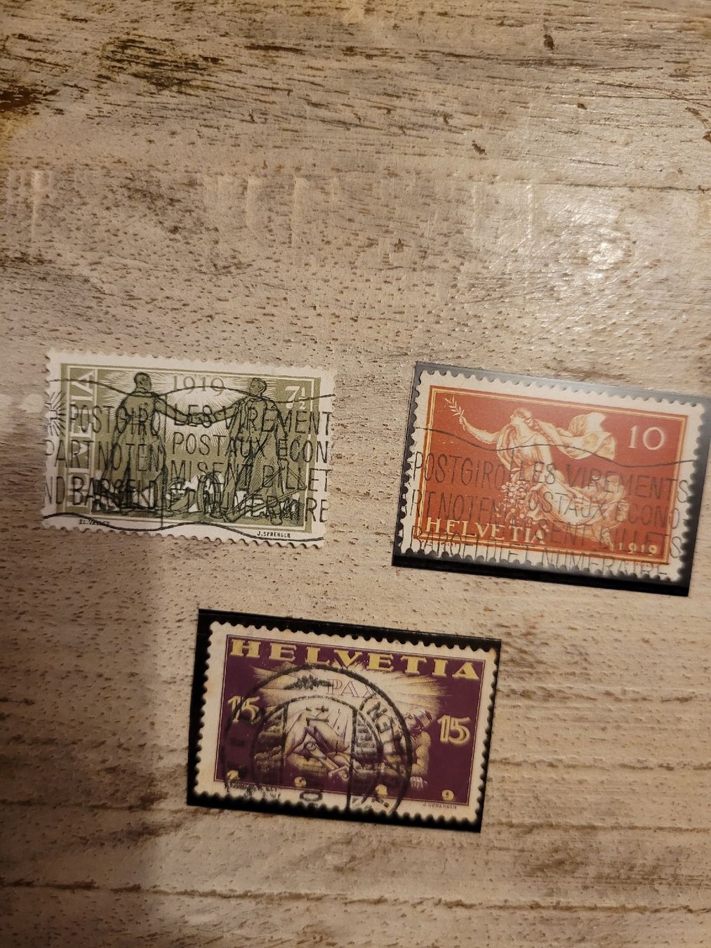 Tutti i francobolli: Friedensmarken 1919 – Usato da Inwil venduto da Flower2325