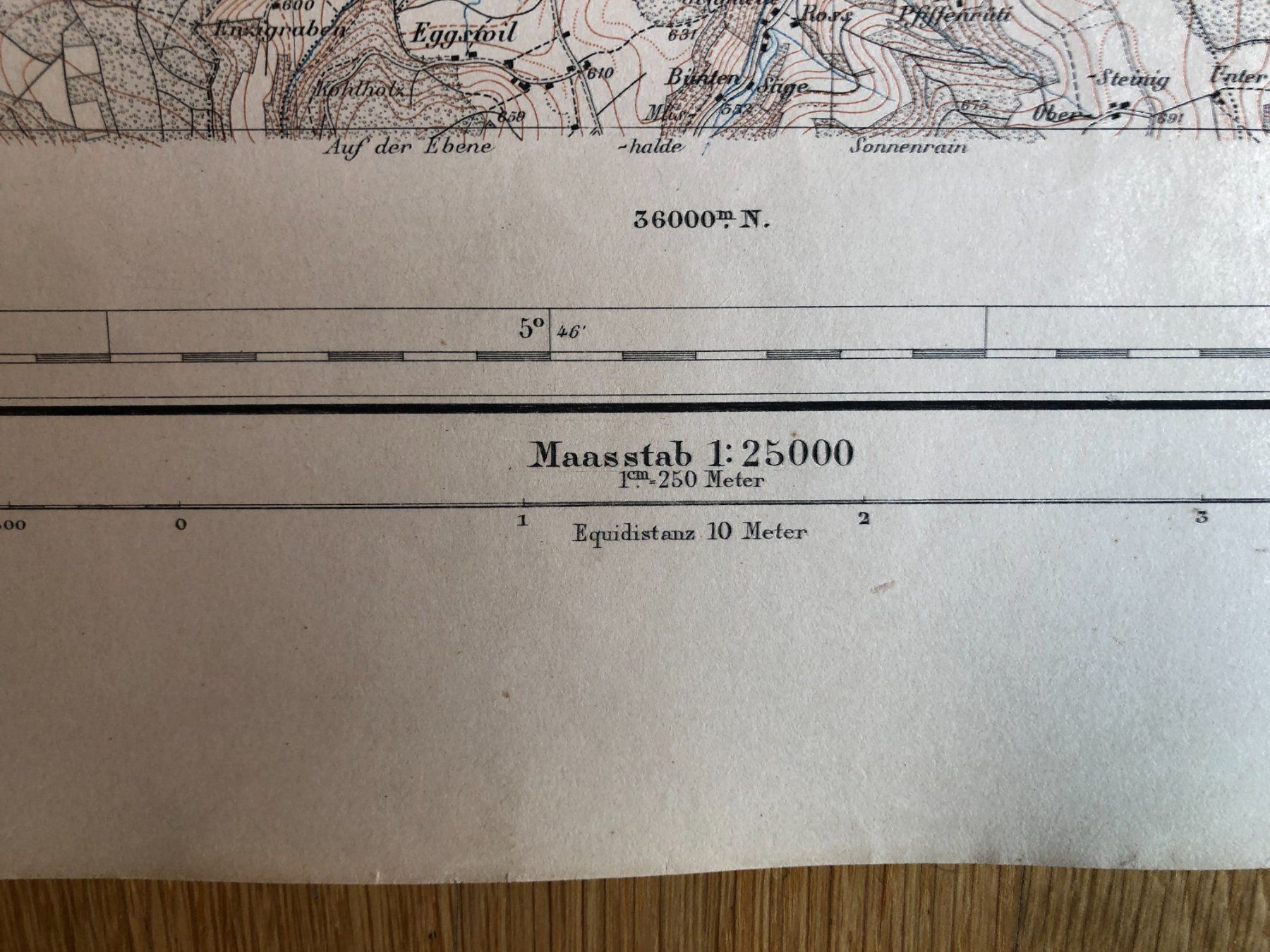 Landkarten & Atlanten: Siegfriedatlas Bl. 167: Kulm 1885 – Gebraucht aus Zürich von allp 6