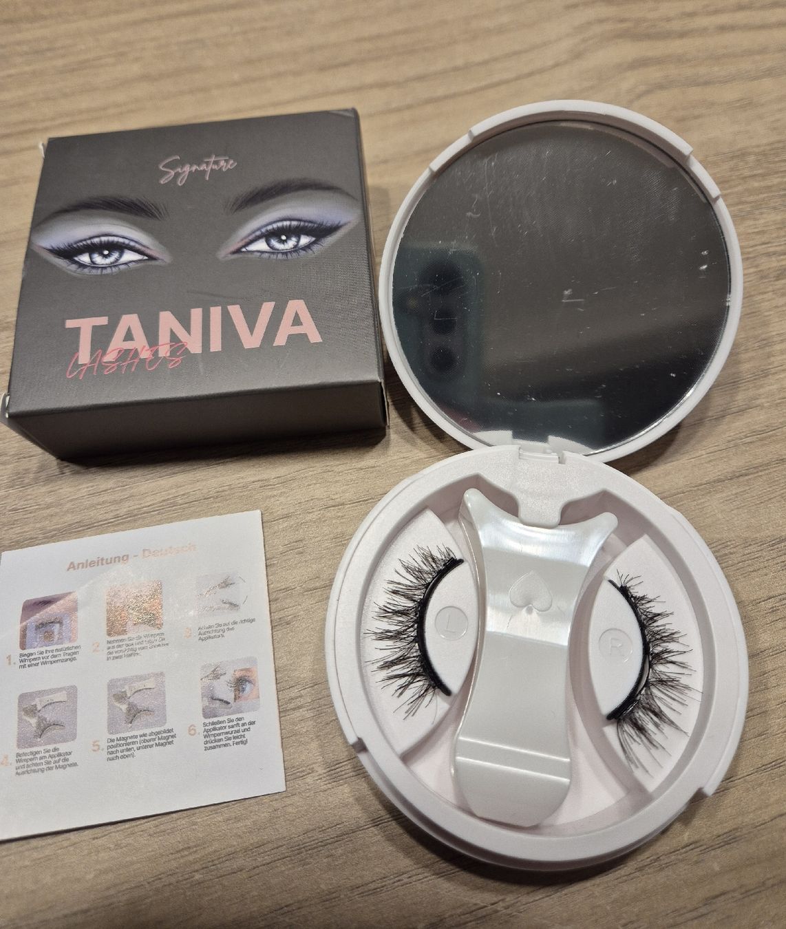 Make-up: TANIVA Magnetische Wimpern – Nuovo e nell'imballaggio originale da Oberbuchsiten venduto da Cataleya84 2