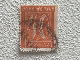 DR - Deutsche Reich Briefmarke