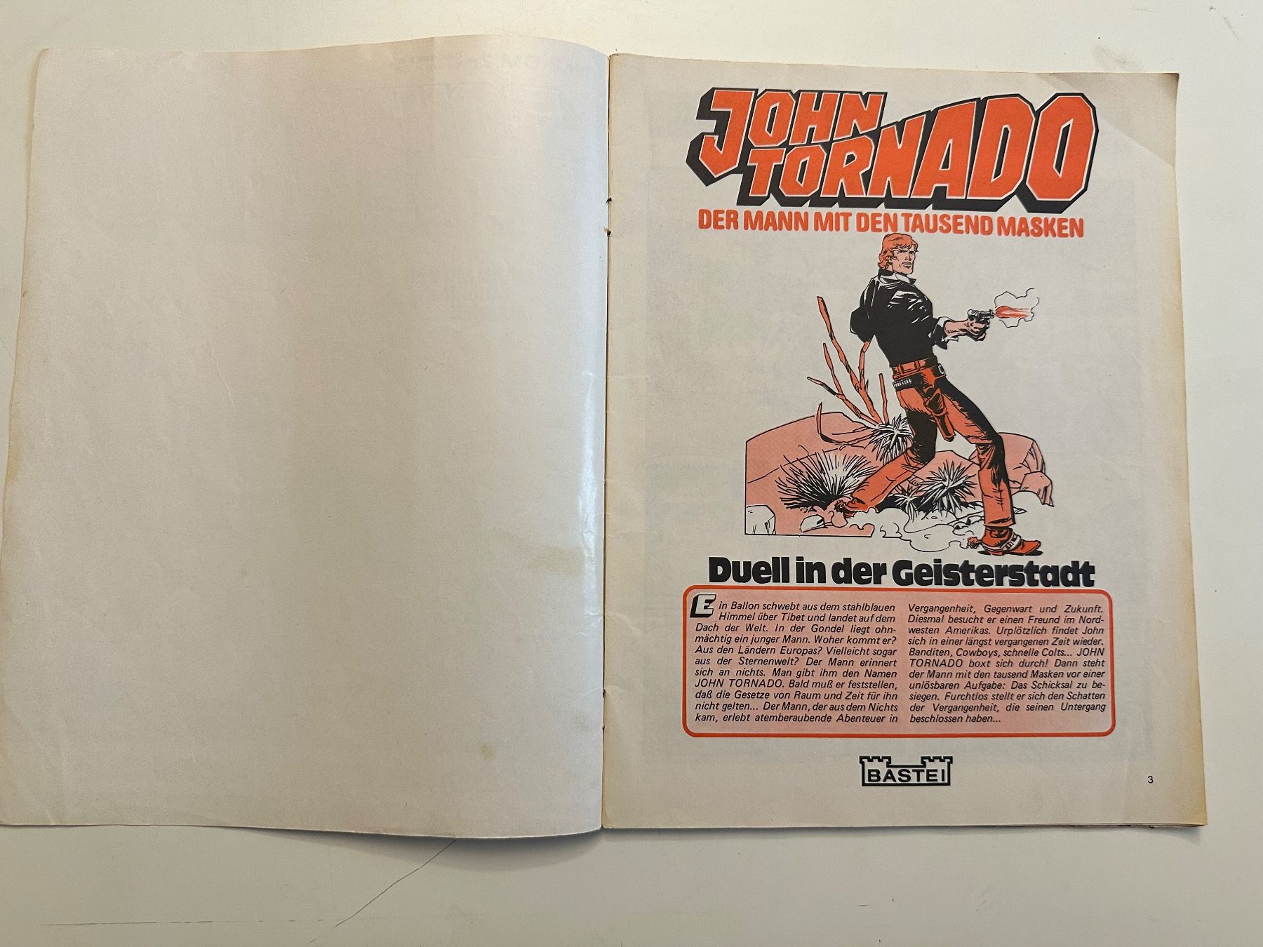 Fumetti: JOHN TORNADO HEFT BAND 2 VON BASTEI – Usato da Münsingen venduto da Ganjam 3