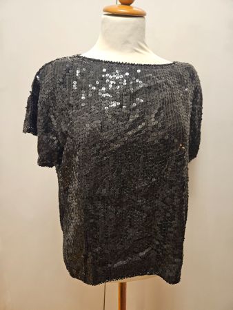 Vintage Pailletten Shirt
