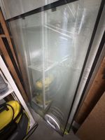 Glasfenster mit katzenklappe gebraucht