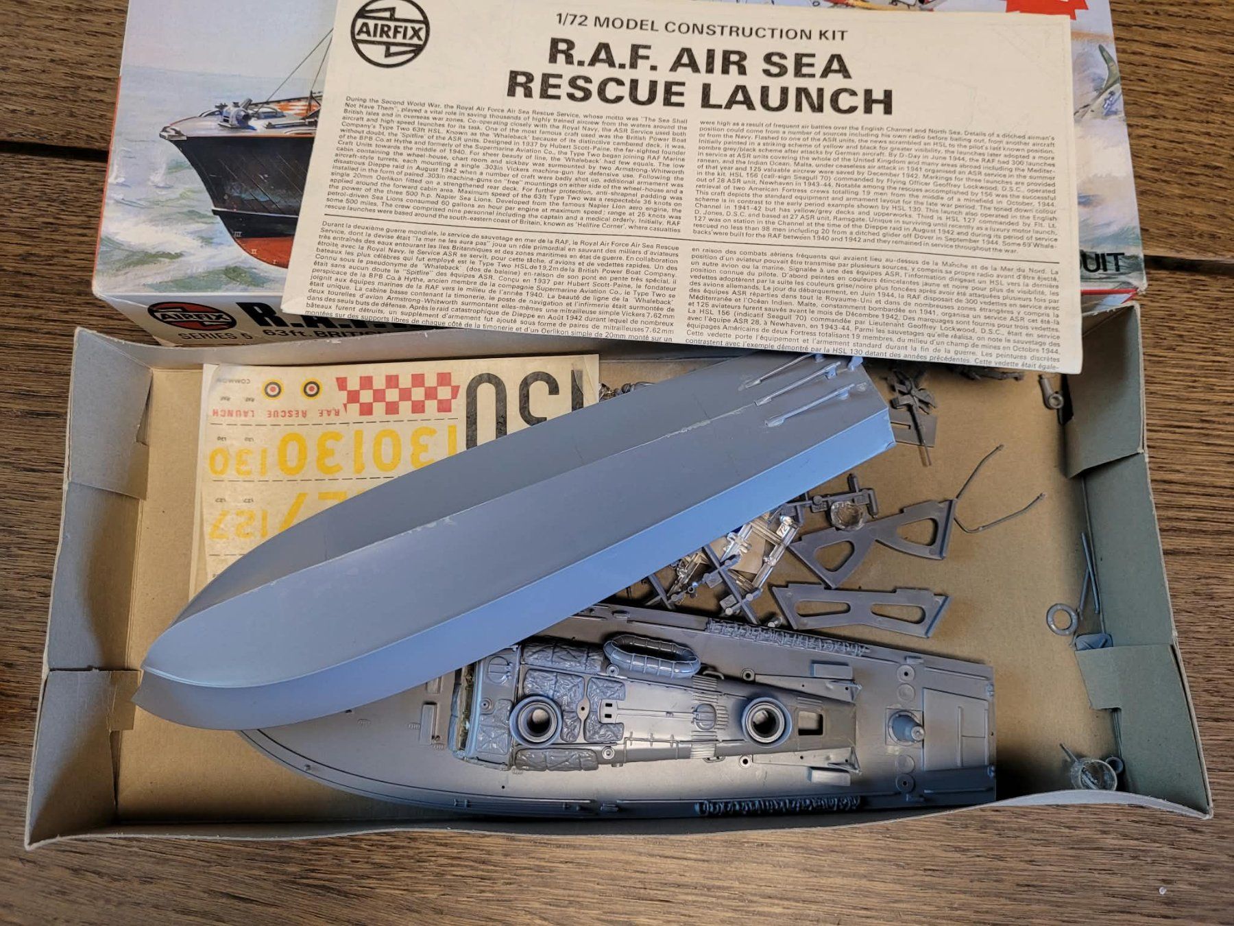 Airfix Kit di modellismo & Modellini statici: Airfix 1:72 R.A.F. Rescue Launch – Nuovo (secondo la descrizione) da Sonceboz-Sombeval venduto da ter_9rc5 5