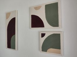 3er-Set moderne Bilder