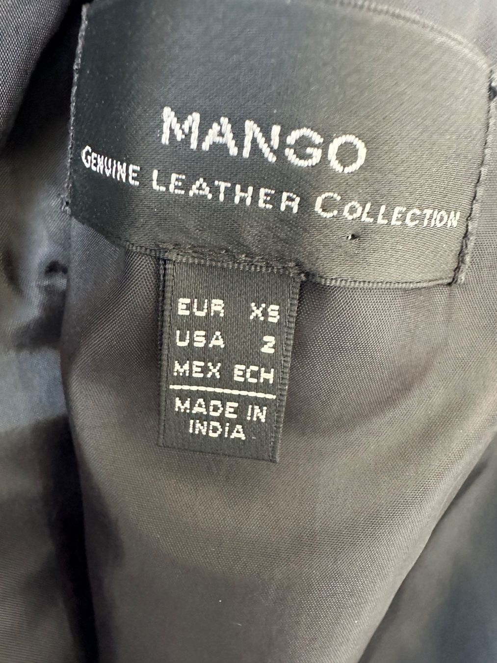 Mango Vestiti: Wunderschönes Mango Lederkleid, neu – Nuovo e nell'imballaggio originale da Bremgarten AG venduto da jiom 7