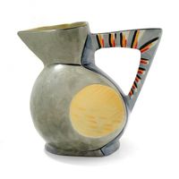 Seltener Morris Rushton Flesh Pots Krug