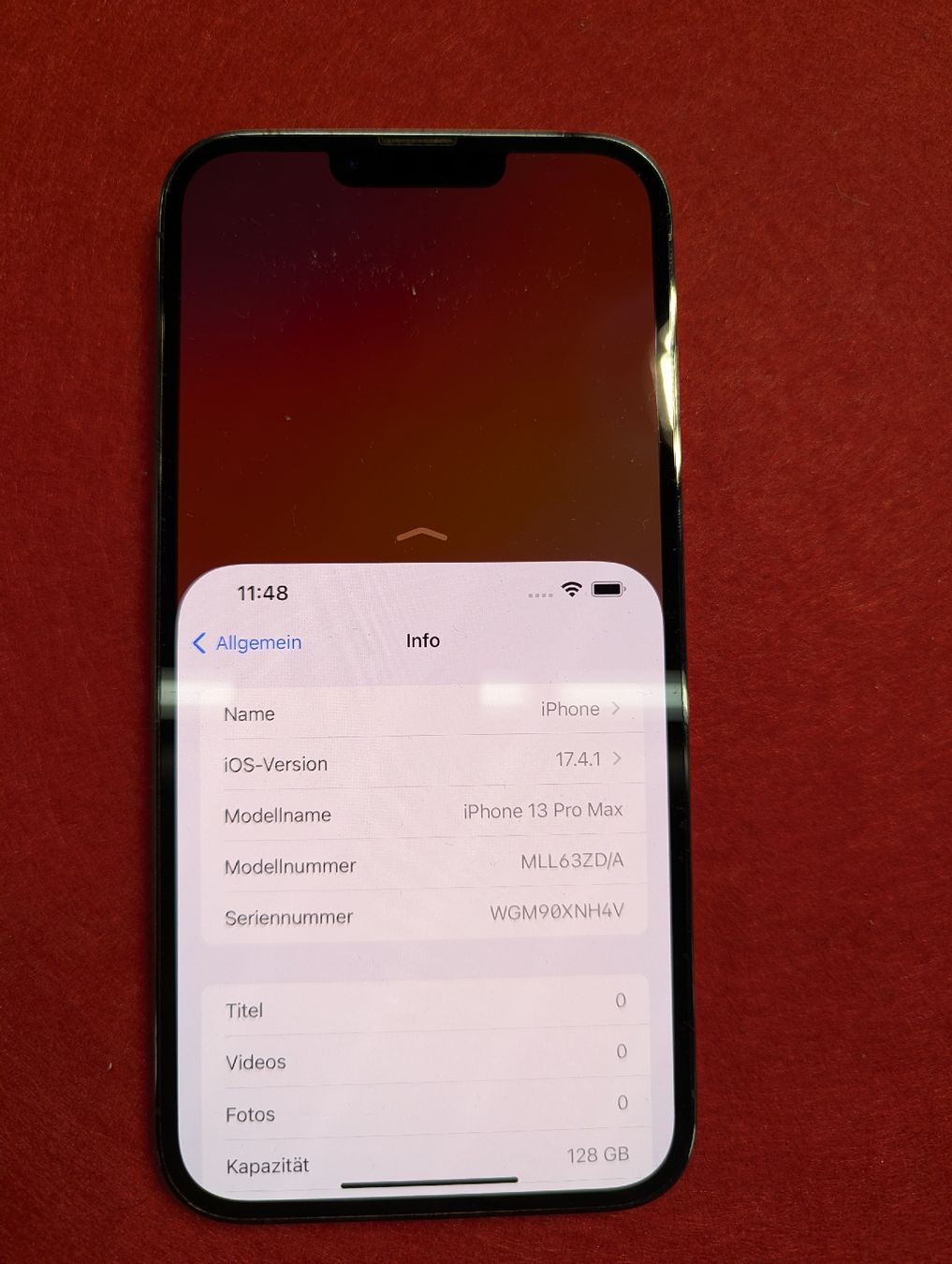 Apple Handys / Smartphones: iPhone 13 Pro Max 128GB Graphit guter Zustand – Gebraucht aus Thun von Refit-Zone 5