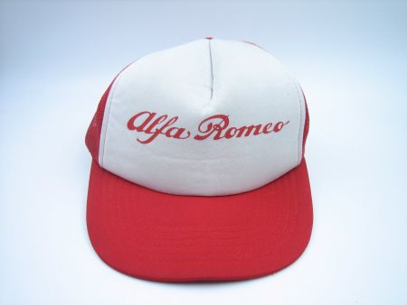 Vintage Original Alfa Romeo Cap/Mütze 80-er Jahren