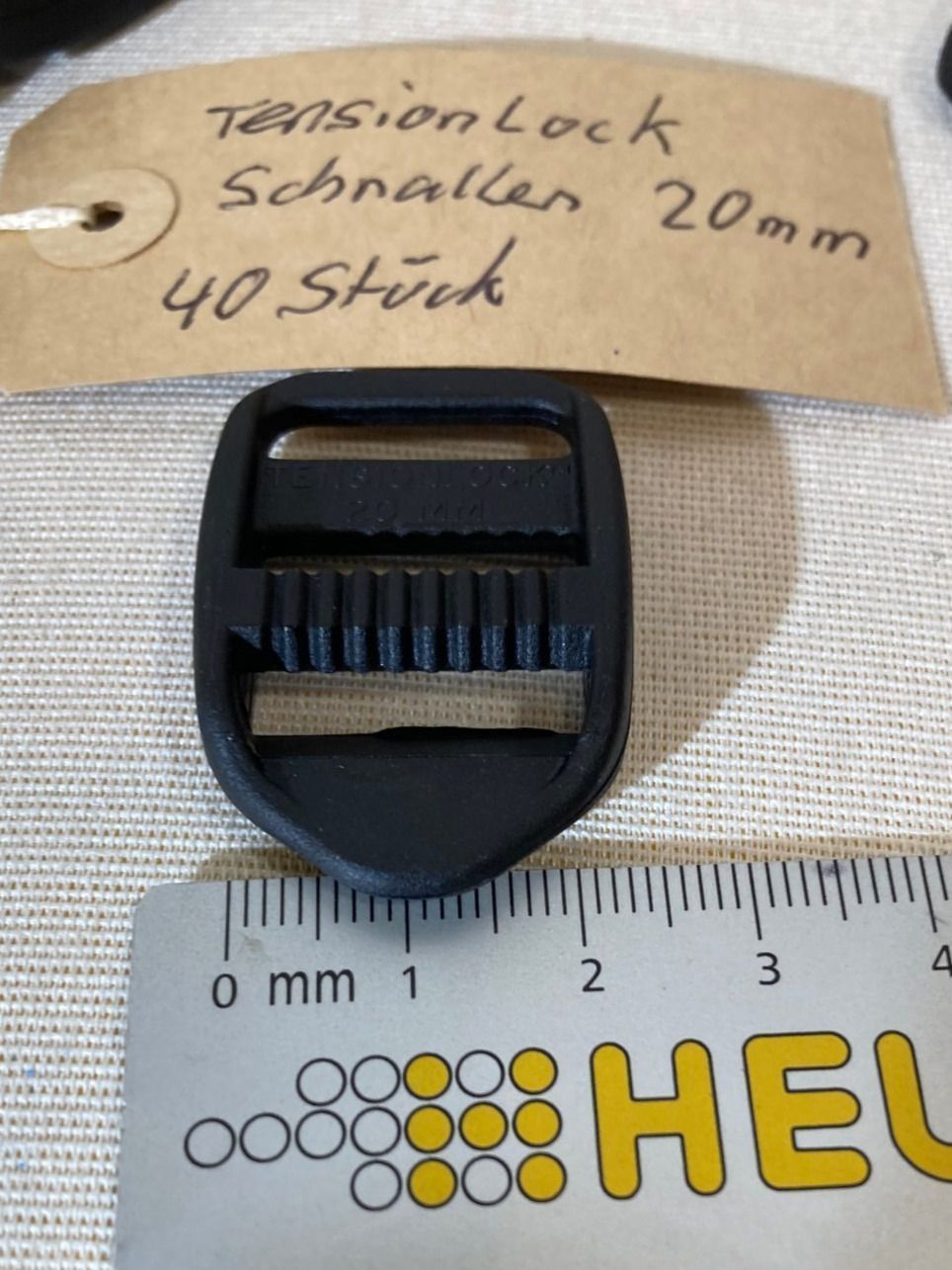 Ersatzteile: Tensionlock Schnallen 20 mm 40 Stück – Neu (gemäss Beschreibung) aus Steffisburg von pet_2d5t 1