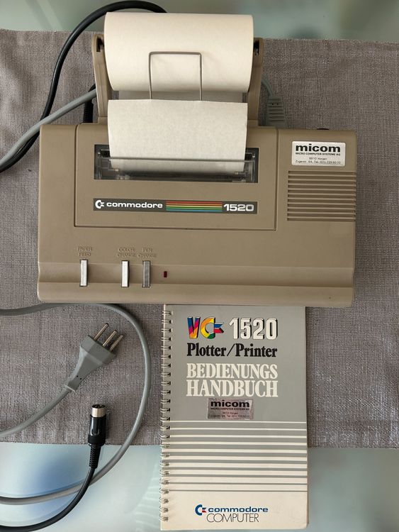 Commodore VC1520 Plotter/Printer Kaufen auf Ricardo