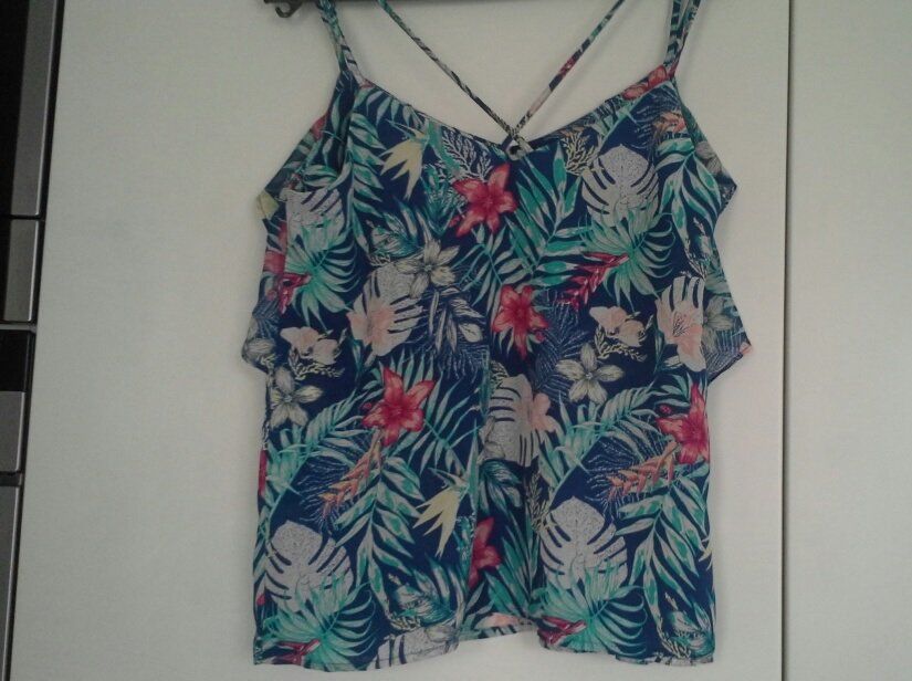 Tops: Splendide Top KIABI fleuri, NEUF, taille S – Neu (gemäss Beschreibung) aus Chavornay von mimi1373 6
