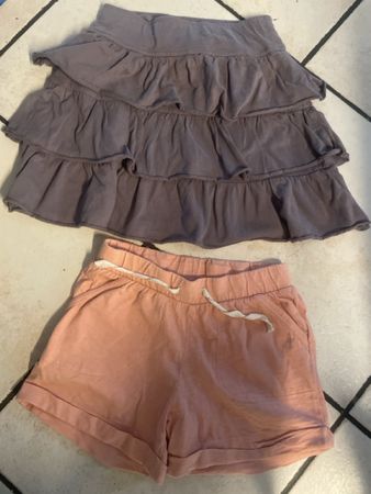 Sommer Set, Rock und Shorts, Gr. 128, Vertbaudet