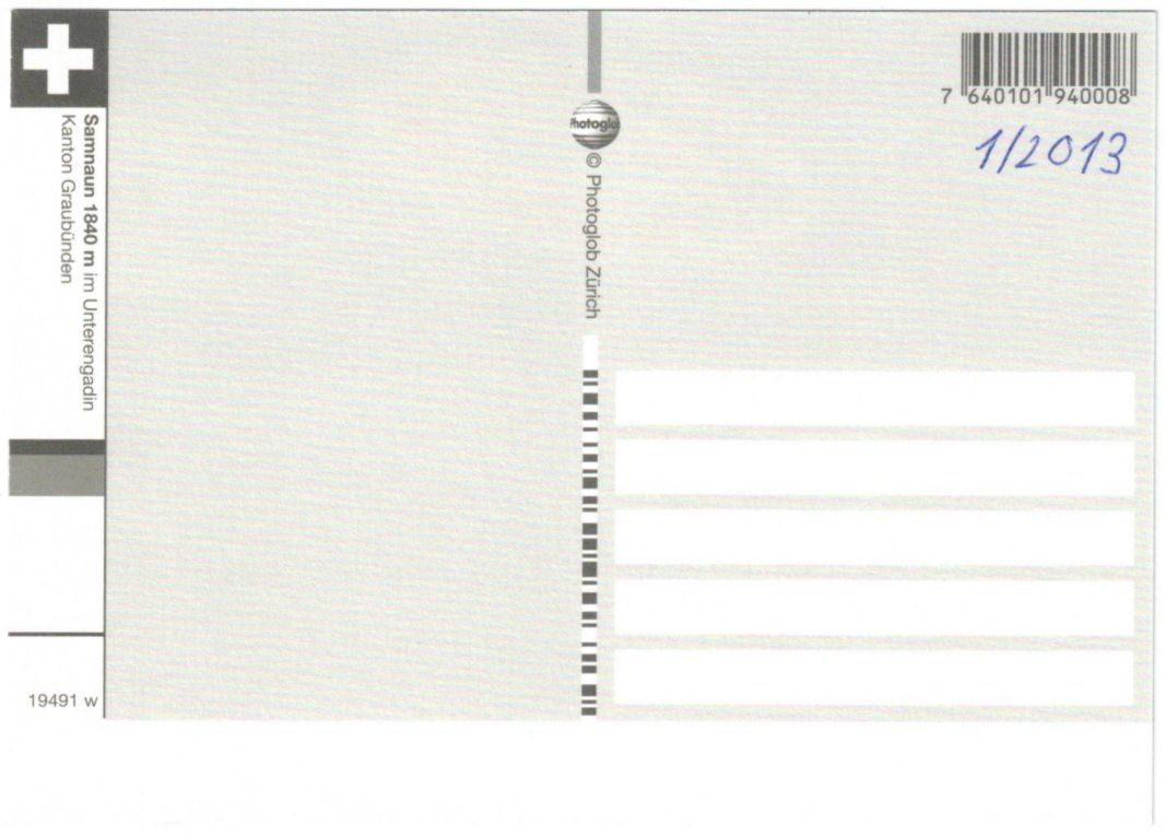 Cartoline postali: Samnaun - 3 Bild AK – Usato da Binningen venduto da Mountainrider 1
