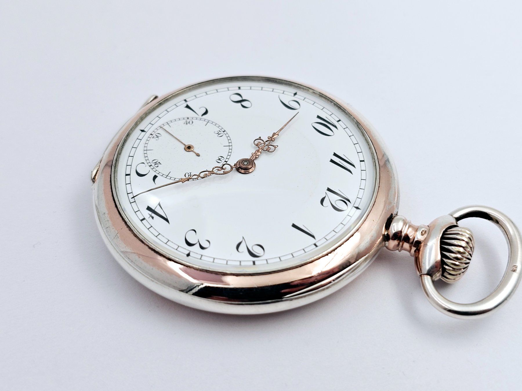 Orologi: Antike Taschenuhr 800 Silber – Usato da Bassersdorf venduto da AnkerWatch 7