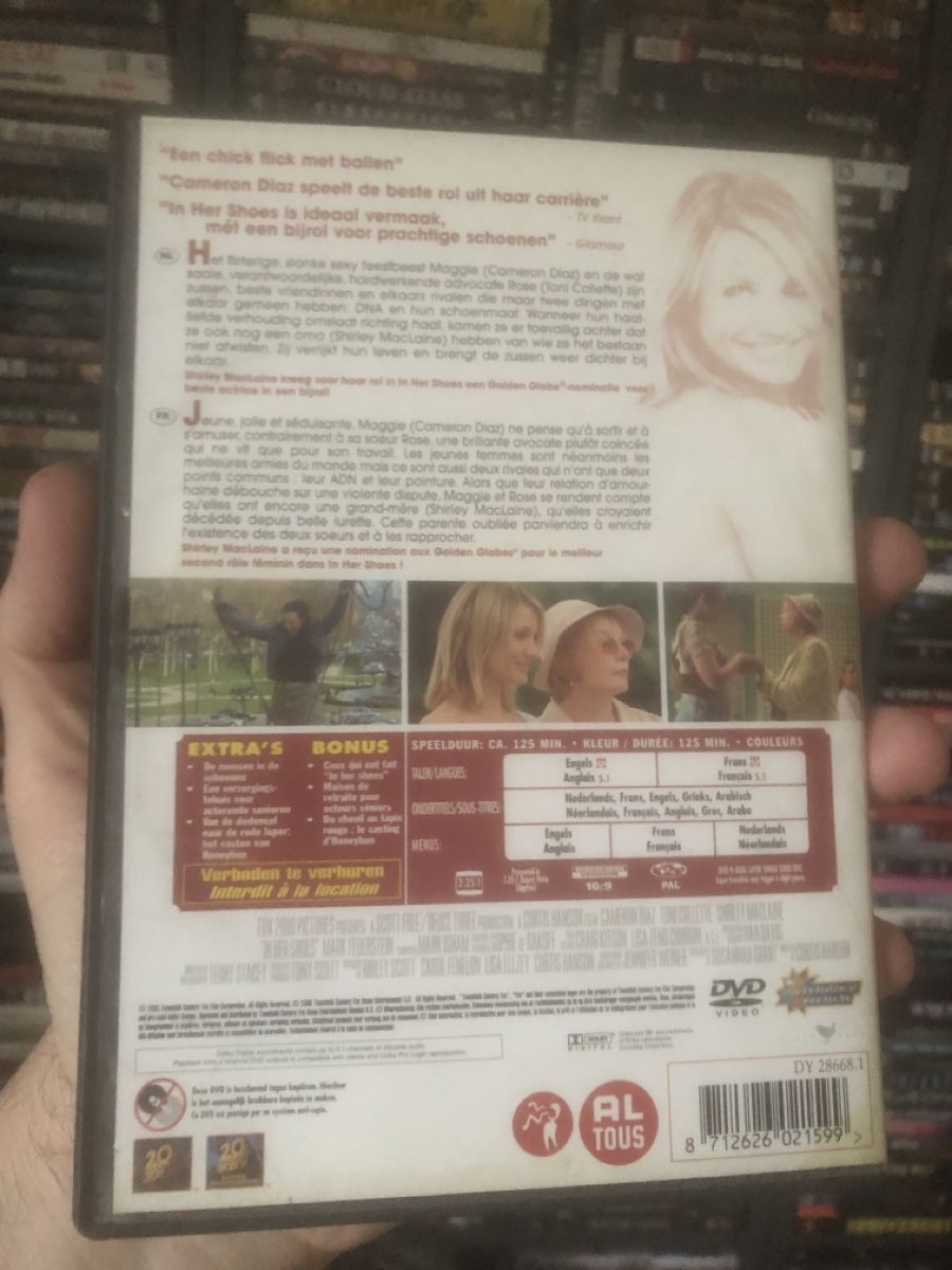 Tutti i DVDs: In Her Shoes - dvd – Usato da Lausanne venduto da fransadpop 1