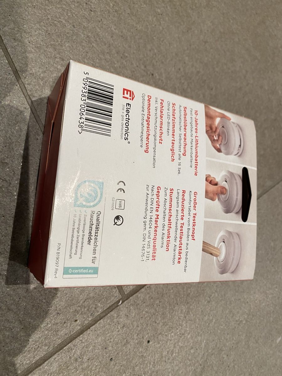 Alarmanlagen: Rauchmelder Ei650 – Neu und originalverpackt aus Hombrechtikon von Loollaan 3