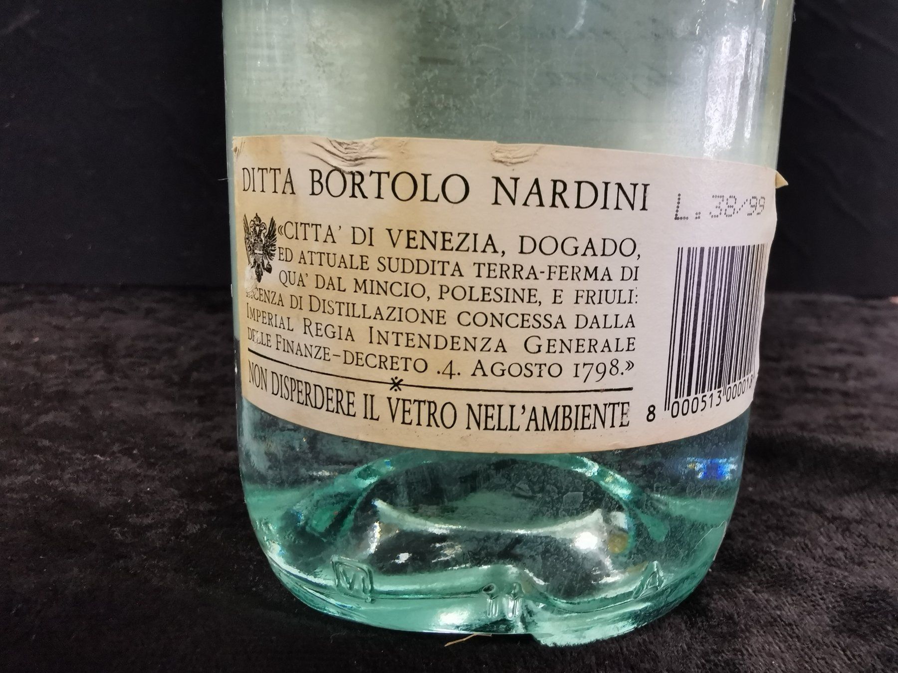 Spirituosen: ANCIENNE BOUTEILLE ENTAMÉE DE GRAPPA – Gebraucht aus Genève von Leboucheoreilles 3