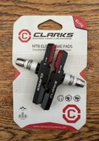 CLARKS MTB ELITE BRAKE PADS NEU 72mm LÄNGE