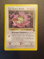 Pokémon Karte Team Rocket's Meowth black star Promo 18