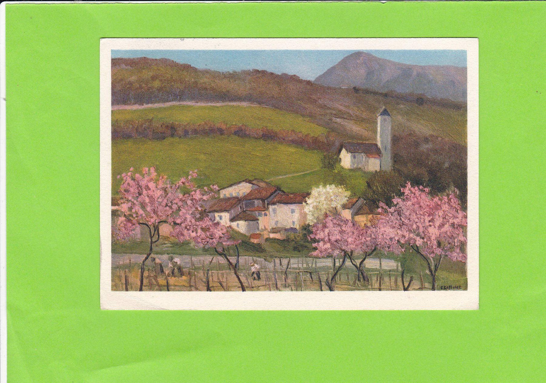 Cartoline postali: Sarone presso Tesserete – Usato da St. Peterzell venduto da neckertal