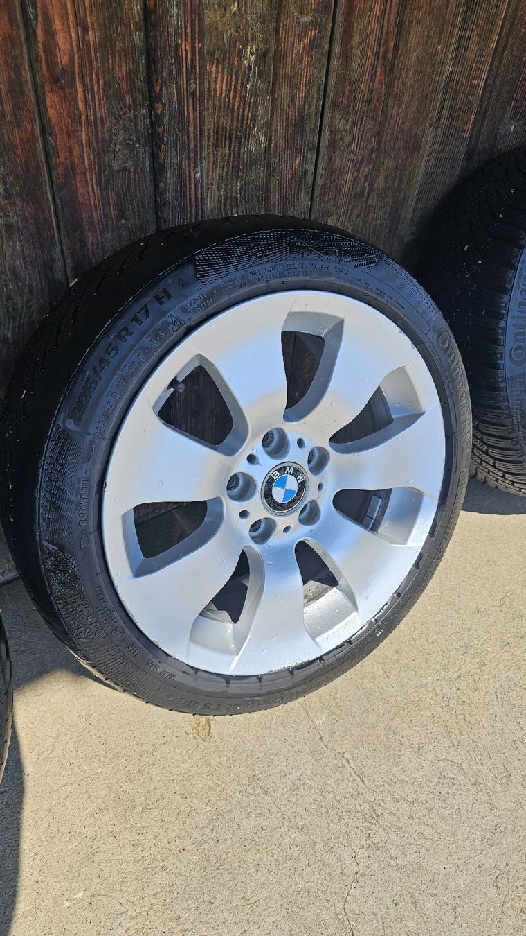 Pneus & Kompletträder: BMW E90, E91, E92, E93 Winterräder 225/45 R17  – Gebraucht aus Hochwald von msg_gy65 2