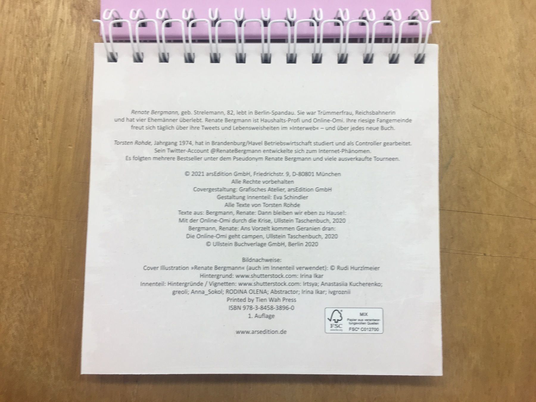 Libri: Renate Bergmann Ringbuch Lebensweisheit – Usato da Lupfig venduto da Quickyauto 1