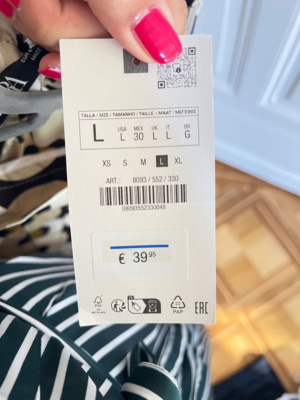 Zara Pantaloni: Zara Satinhose NEU im Retrodesign – Nuovo (secondo la descrizione) da Zürich venduto da Lotti243 3