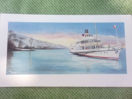 Carte postale bateau CGN Belle Époque «Savoie» - Neuve