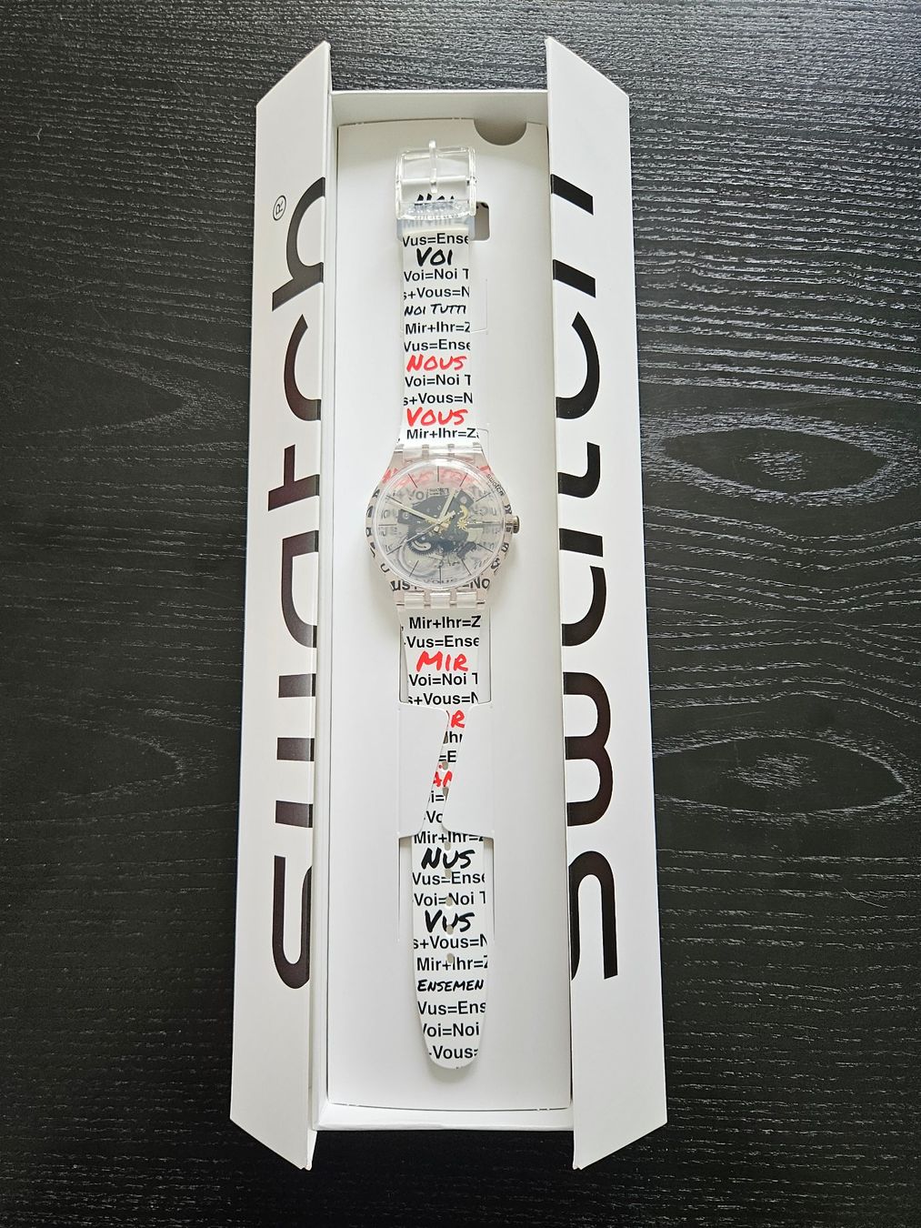 Swatch Orologi: Swatch GV Uhr 2026 – Nuovo e nell'imballaggio originale da Langendorf venduto da Bruenu