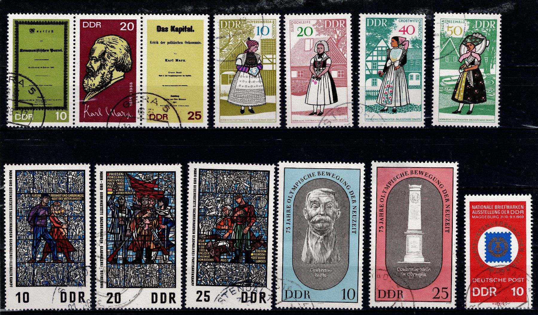 Tutti i francobolli: Briefmarken 28x DDR 9 – Usato da Tenniken venduto da mik_6mxg 6