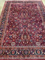 Orientalischer Teppich rot gemustert Mashhad 350x256cm