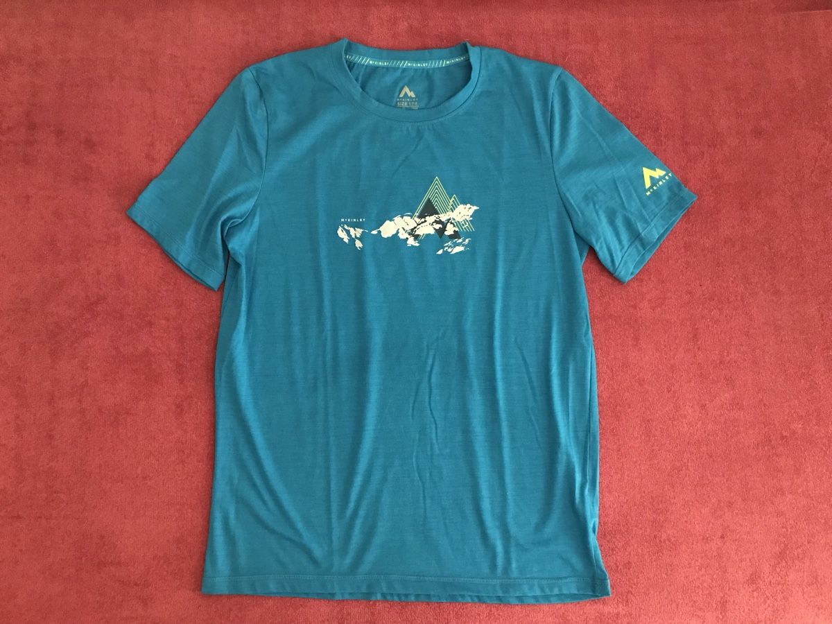 Mckinley T-shirt: McKinley Wandershirt, türkis, Gr. 176 – Usato da Thayngen venduto da mon_qr52