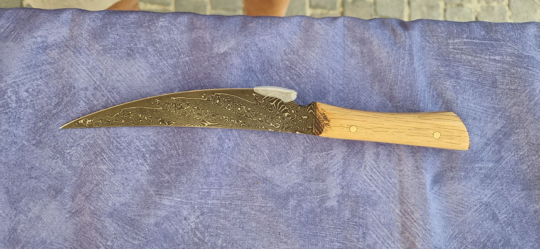 Couteaux de cuisine: Black damast knife – D'occasion à Burgdorf par maj_swz8
