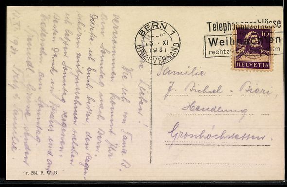Cartoline postali: AK Bern, Lorrainebrücke – Usato da Berlin venduto da bartko-reher 1