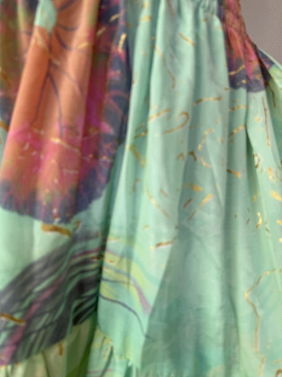 Robes: Boho Vokuhilastufenkleid mit Seide – Neuf (Voir description) à Sigriswil par ck56 4