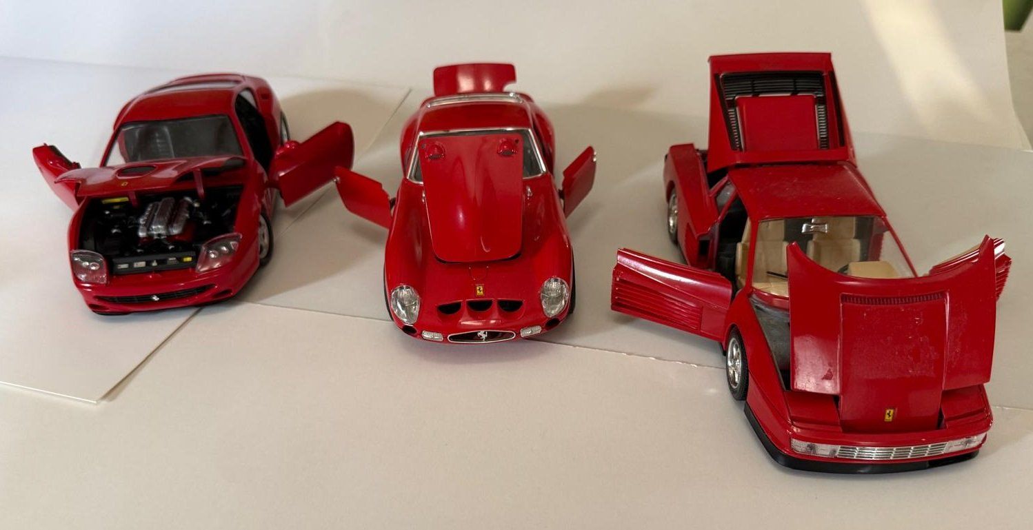 Ferrari Modellini d'auto: 3x Ferrari 1:18 / Sammlermodelle – Usato da Schwyz venduto da Aasterix 1