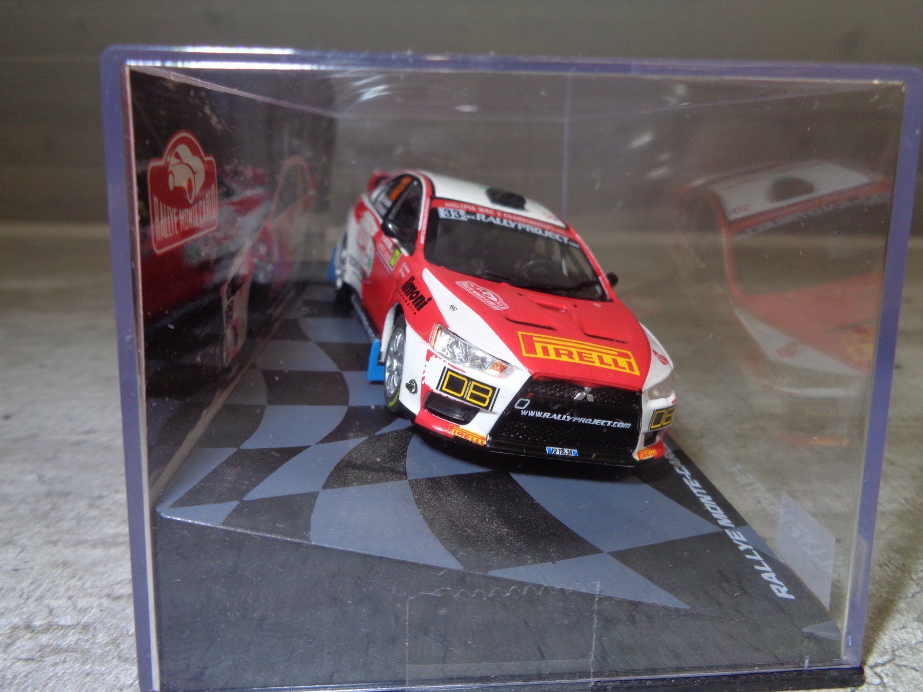 Mitsubishi Modellini d'auto: Altaya 1:43 Mitsubishi Lancer Evolution X Rallye 2014 – Nuovo e nell'imballaggio originale da Reconvilier venduto da rallycar 2