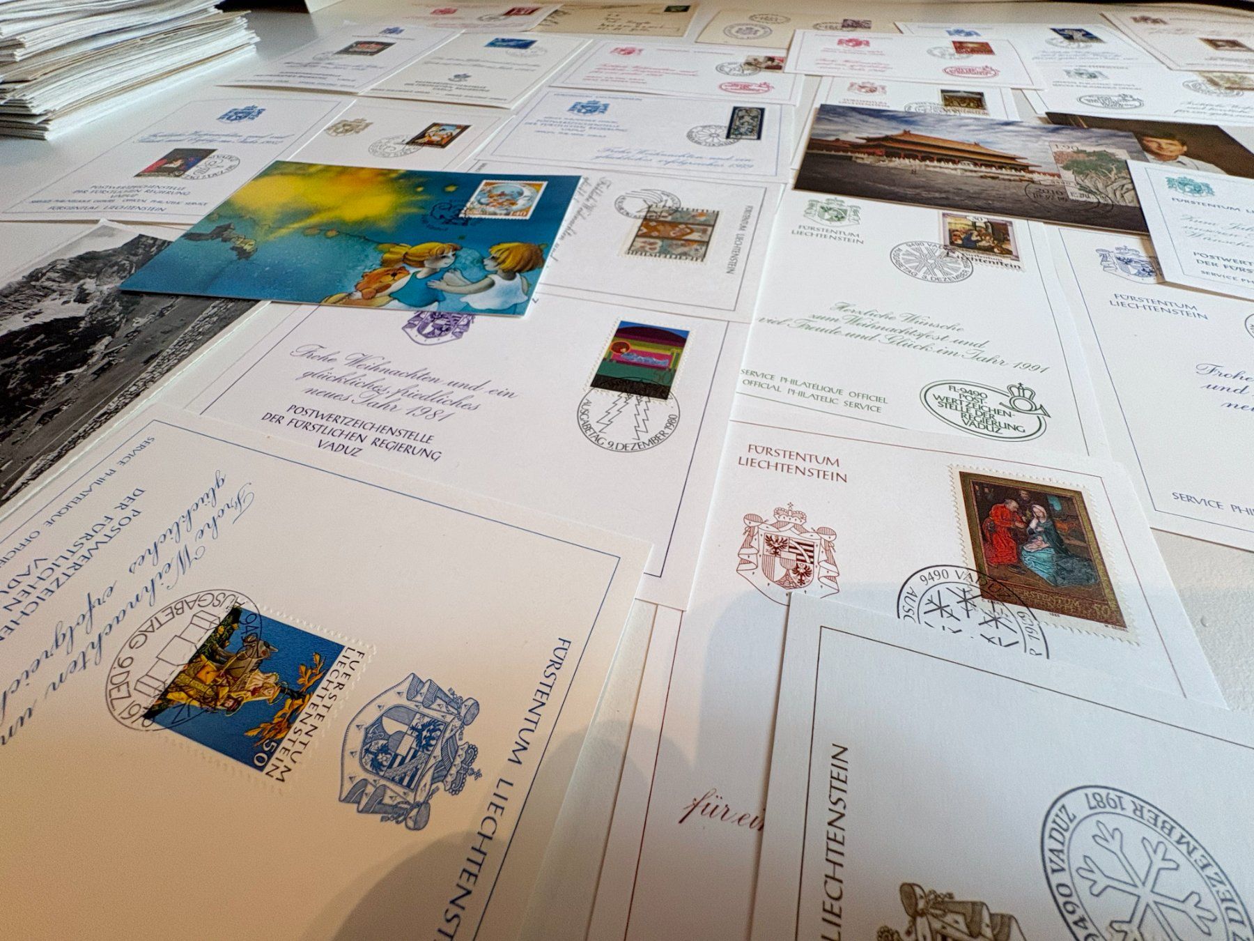 Ansichtskarten: Liechtenstein Postkarte – Gebraucht aus Riva san vitale von abd_p86k 1