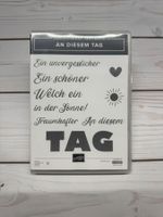 An diesem Tag / Stampin up
