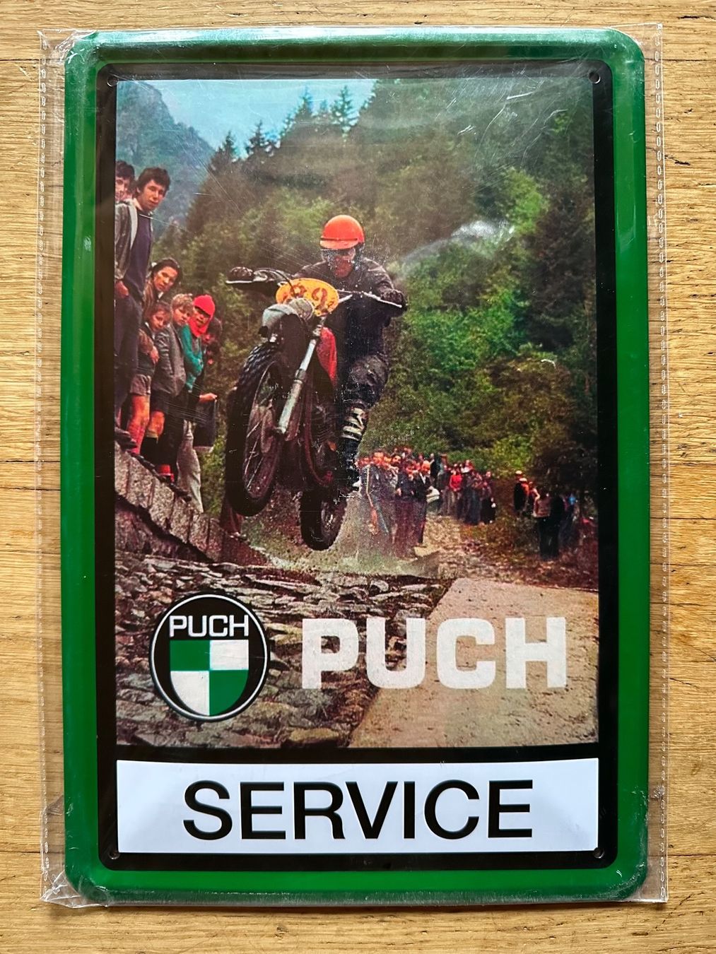 Insegne: Puch Service Moto Cross classic – Nuovo (secondo la descrizione) da Reinach AG venduto da rares75